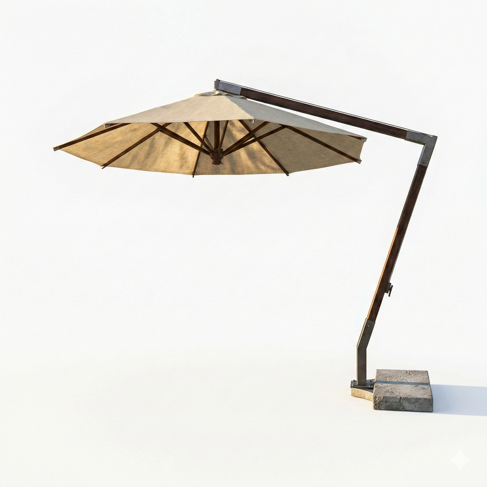 Sombrilla Cantilever Hexagonal