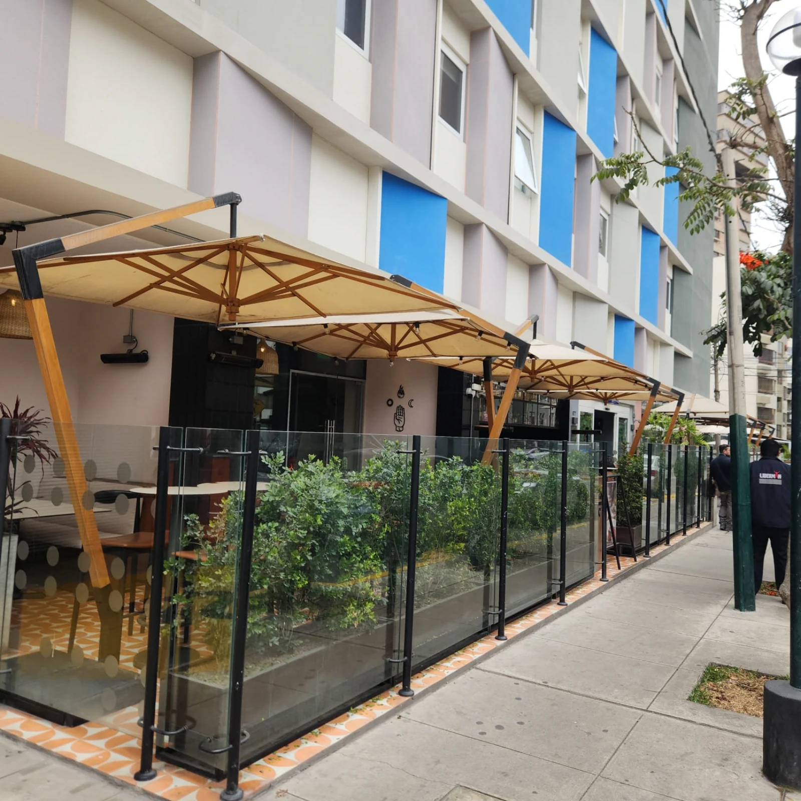 Sombrilla Cantilever Cuadrada