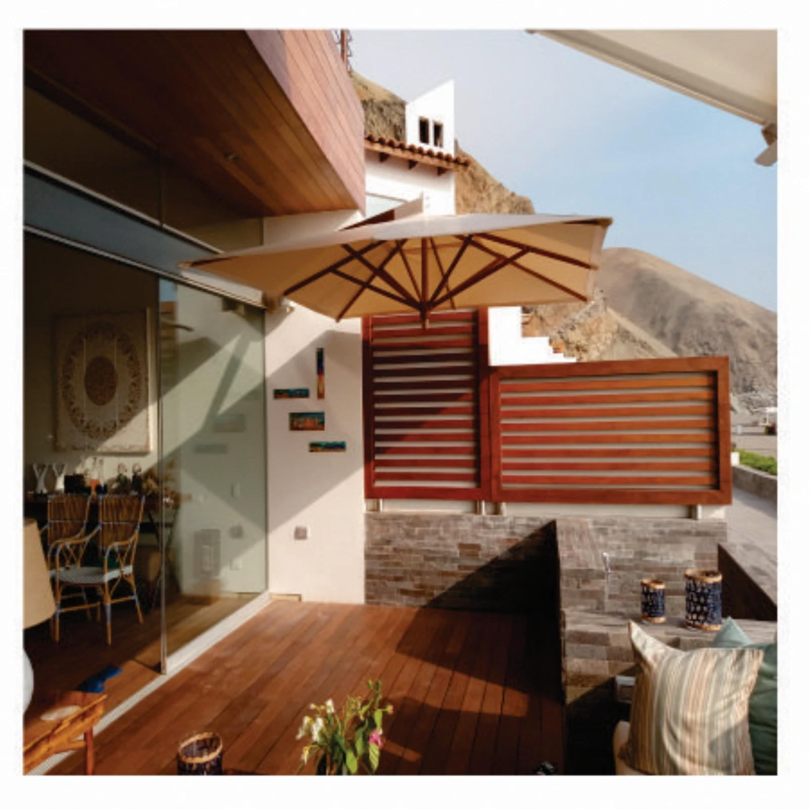 Sombrilla Cantilever Embed (Cuadrada)